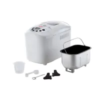 Hausmeister HM1303 kenyérsütő, 15 program, késleltetés 15 óra, 60 perc melegen tartás, 2 dagasztólapát, LCD kijelző, kivehető tapadásmentes üst, 850W #2