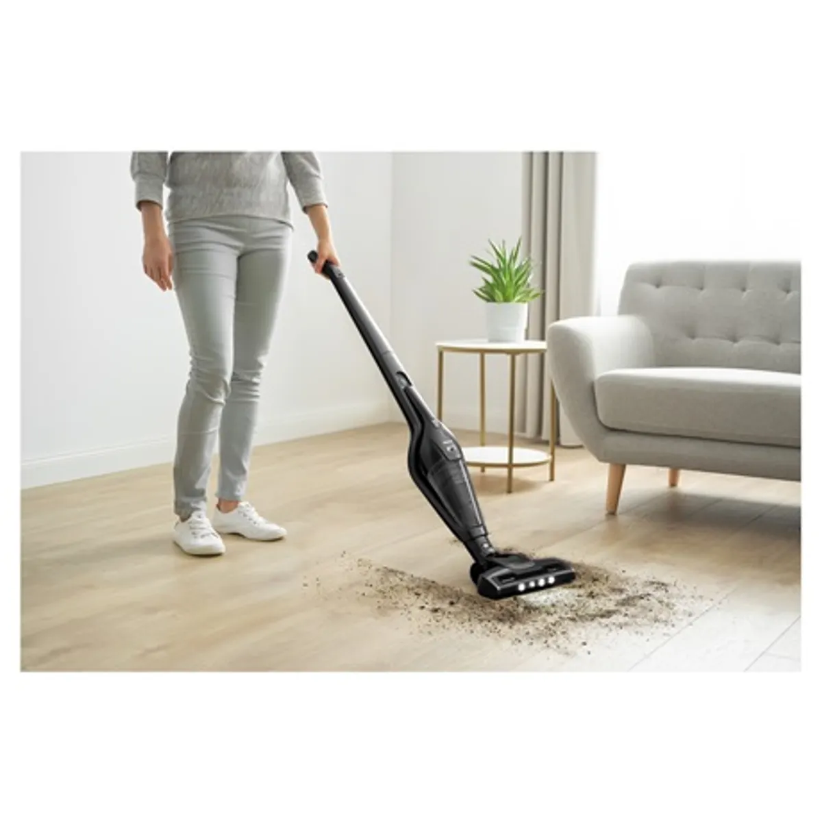 Sencor SVC 0608BK 3in1 vezeték nélküli HEPA 0,5 l 45 min LED világítás #10