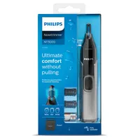 Philips NT3650-16 Series 3000 orr- és fülszőrnyíró PrecisionTrim Protective Guard AA elemmel működik 2 szemöldökfésűvel #3