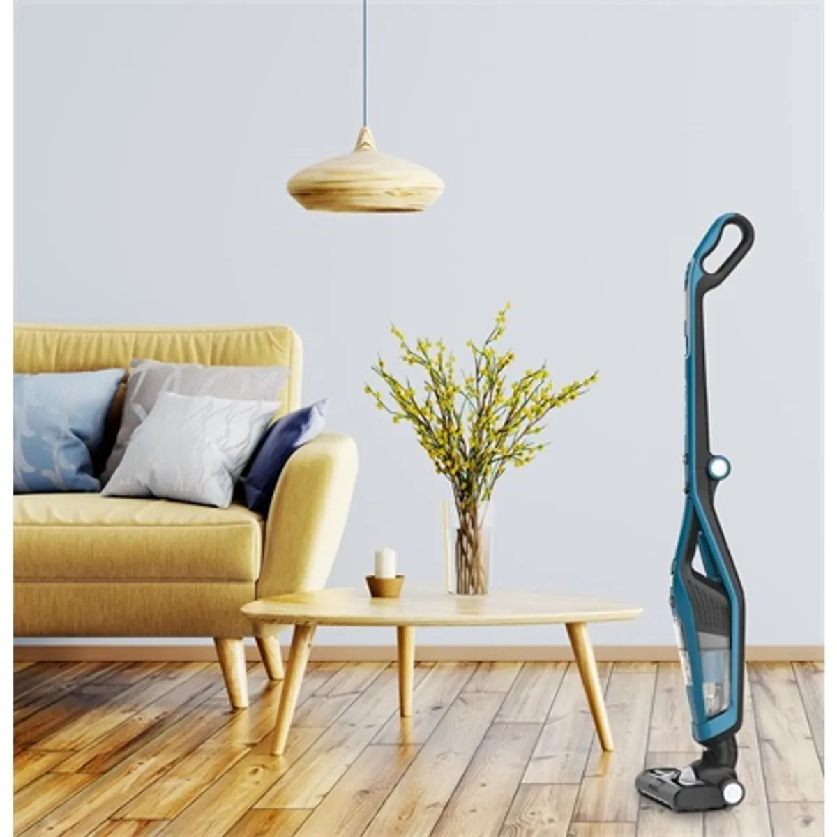 Rowenta RH6751WO Dual Force 2-in-1 vezeték nélküli rúdporszívó motoros kefés szívófej LED világítással 45 perc üzemidő #2