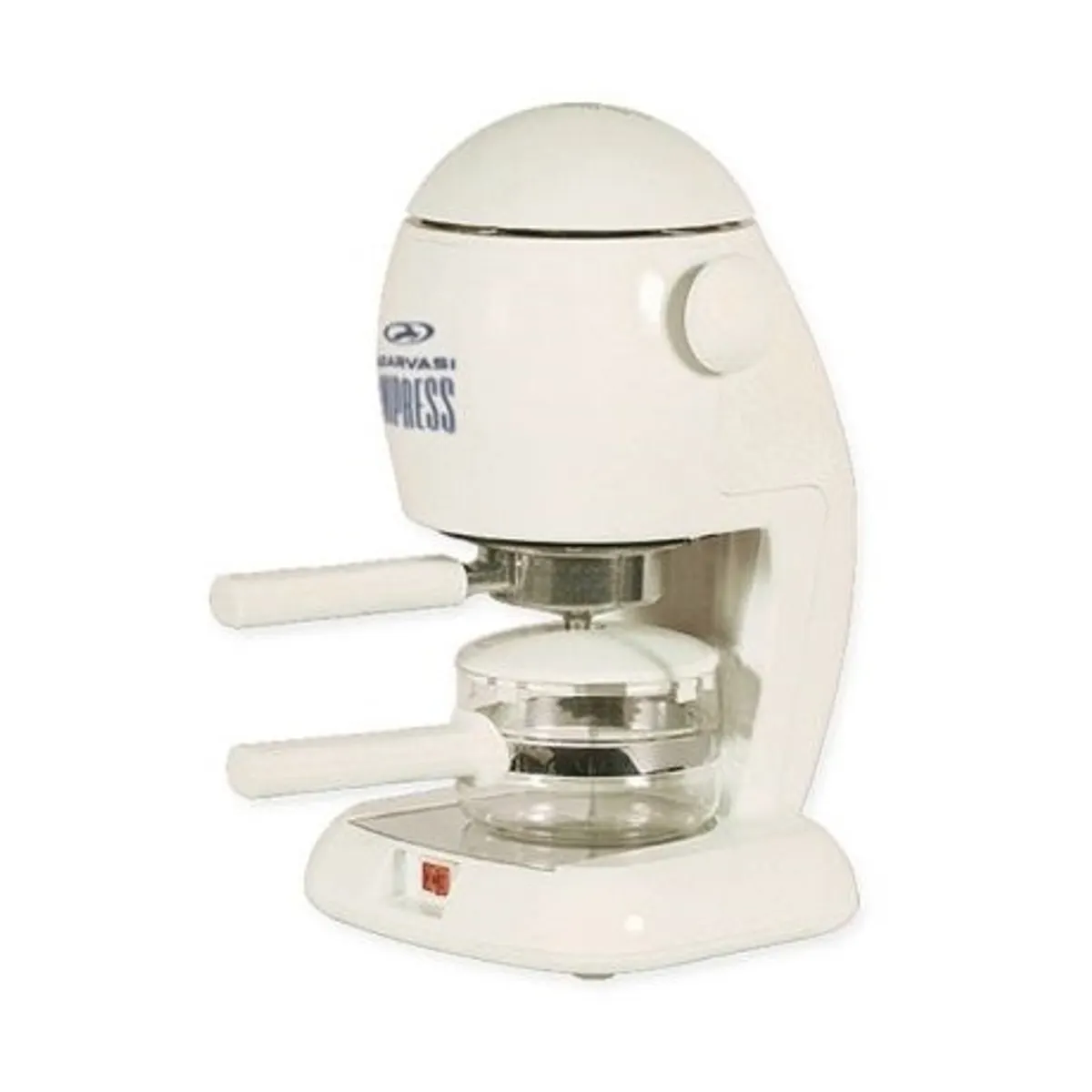 Szarvasi SZV624 FEHÉR espresso kávéfőző 800 W 2-6 személyes kávészűrővel skálázott üveg kiöntő edénnyel világító kapcsolóval csúszásmentes talppal #1