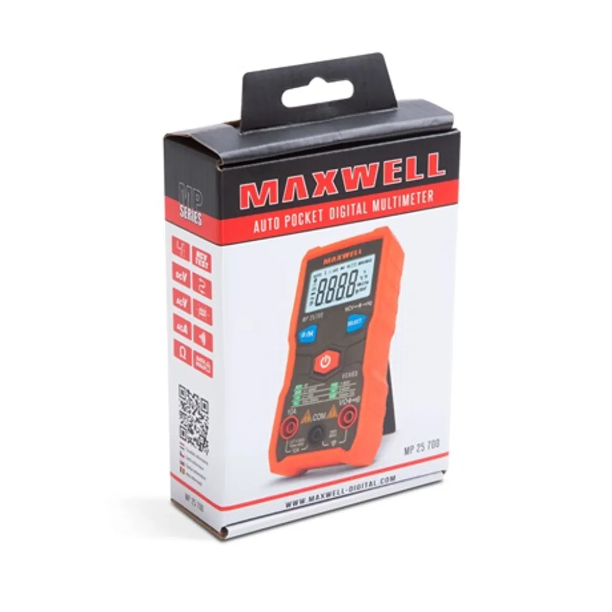 Maxwell-Digital 25700 automata multiméter kompakt elemes 4-digites kijelző #2