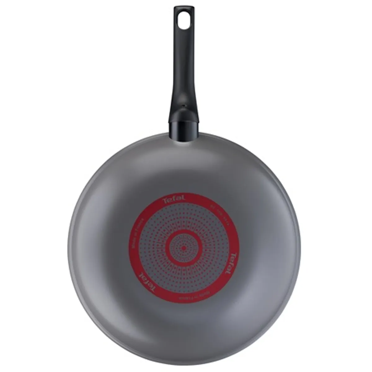 Tefal B5691953 Easy Plus Wok 28 cm alumínium szürke kompatibilis gáz, kerámia, elektromos és halogén főzőlapokkal nem sütőben, fogantyú rögzített #2