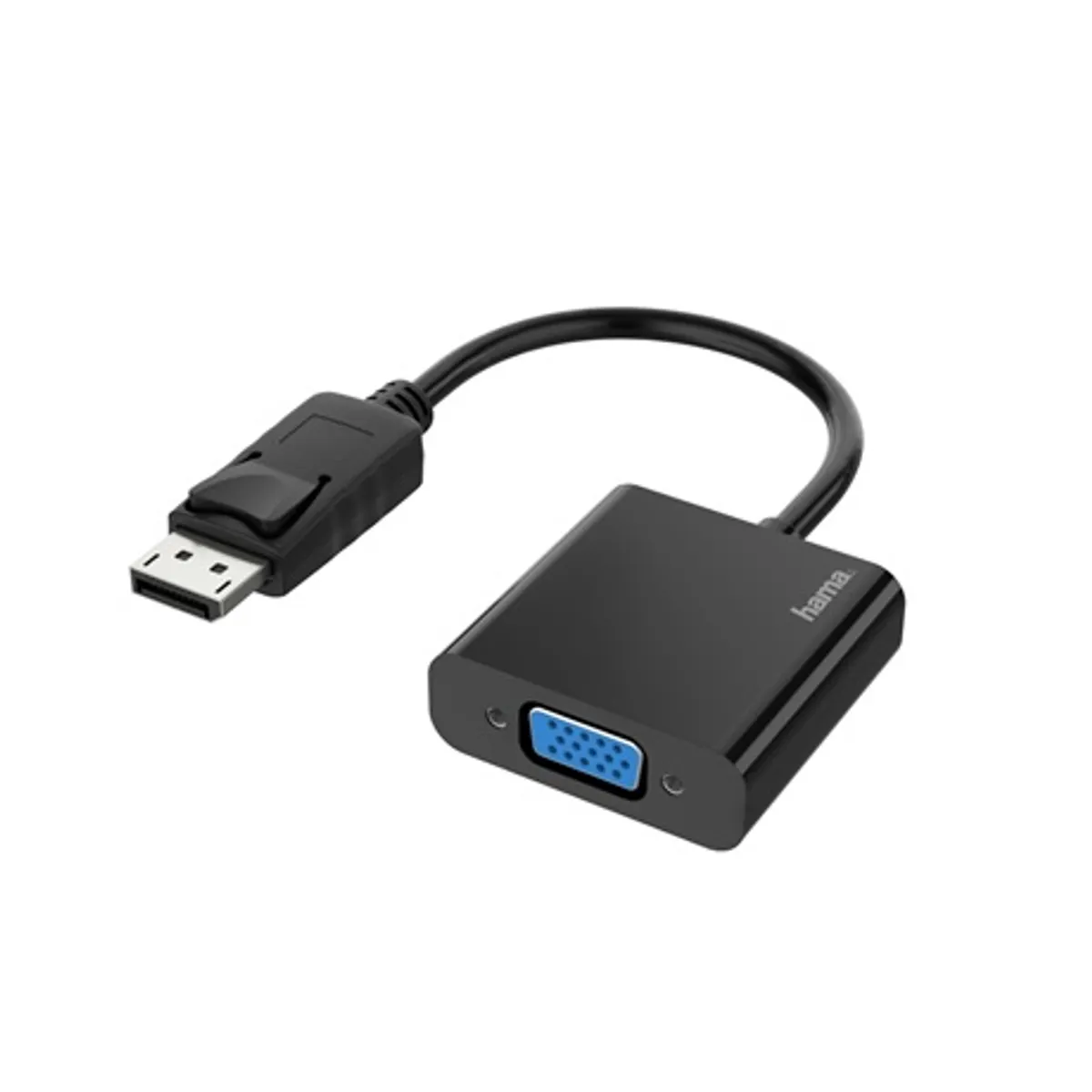 Hama 00200337 DisplayPort-VGA adapter 1080p fekete #1