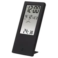 Hama 00186365 TH-140 időjárás állomás digitális óra, hőmérséklet és páratartalom mérő -40C és 50C között, fekete #1