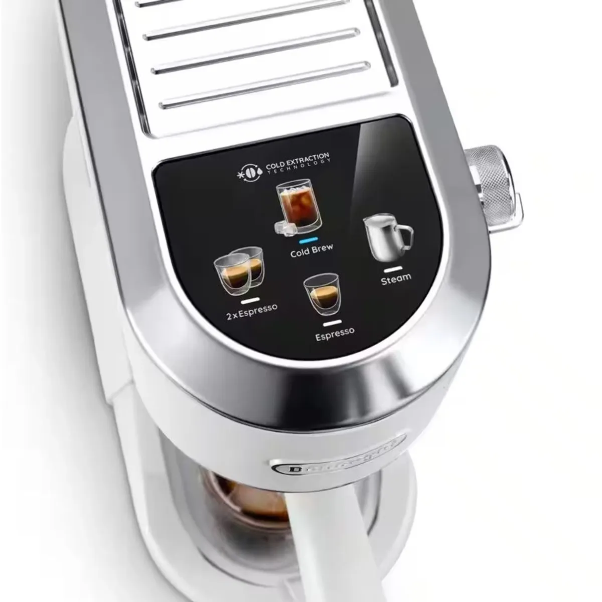 Delonghi EC890.WI Dedica Duo manuális eszpresszó kávéfőző 1,1 l, Fehér, 15 bar, My LatteArt gőzölő #6