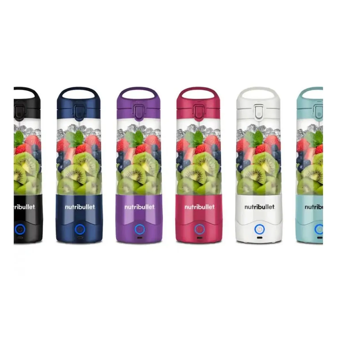Nutribullet NBP003.LBL hordozható turmixgép 475ml világoskék 2000mAh USB-C #4
