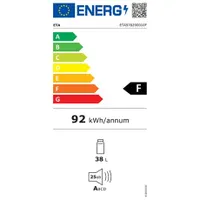 Eta 978290010F borhűtő 12 palack 38 l 12-18 °c led kijelző érintésvezérlés termoelektromos zaj 24 db 55 w fekete rozsdamentes keret #3