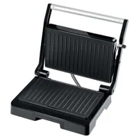 Sencor SBG 2070SS KONTAKT PANNINI GRILL tapadásmentes bordázott sütőlapok 1000 W