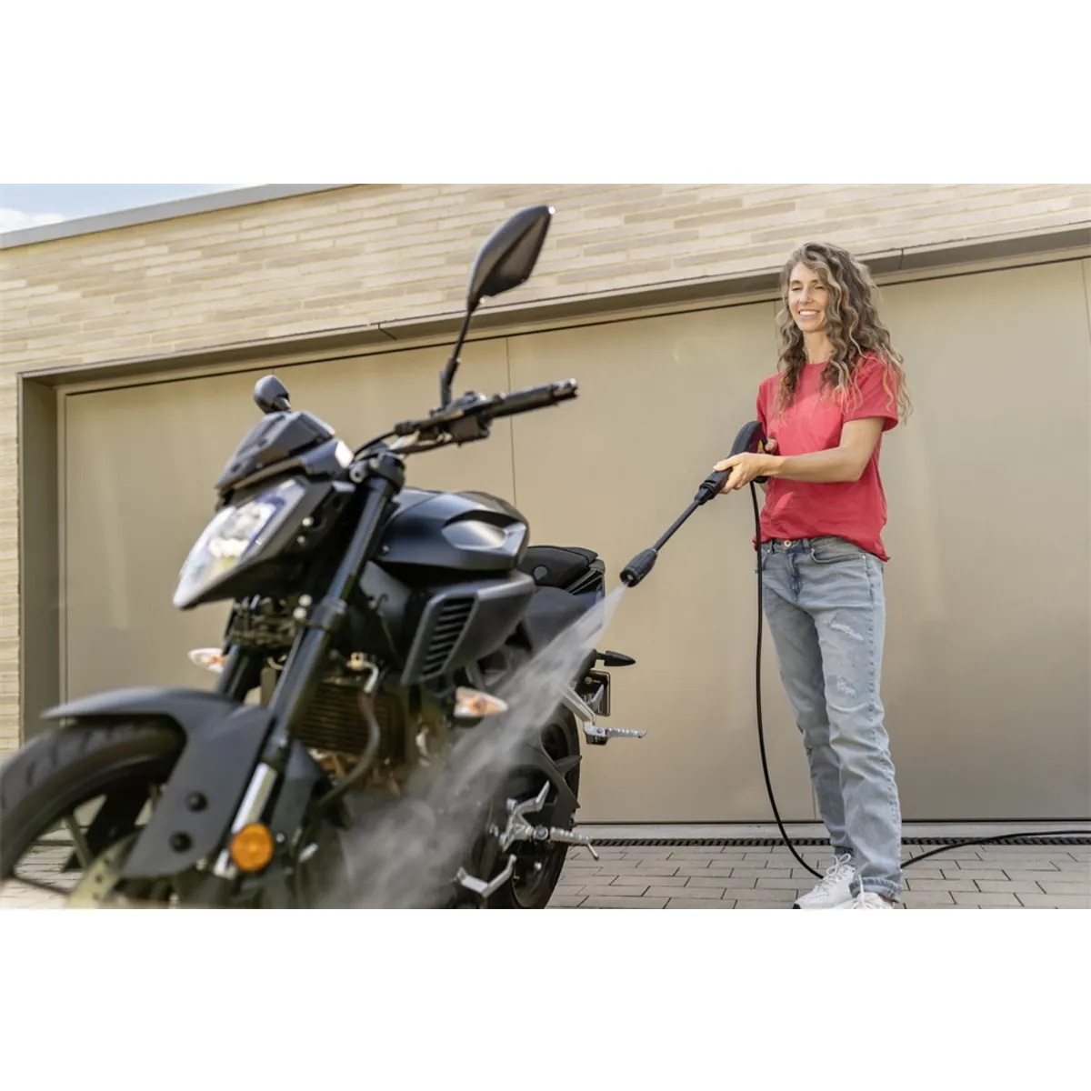 Karcher K 3 FJ BB 1.676-358.0 Magasnyomású mosó 6 m tömlő autósampon 500 ml VPS Dirt Blaster habosító fúvóka #8