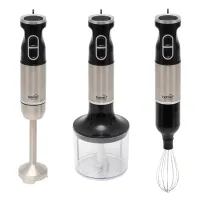 Home by Somogyi HGBMS65 botmixer szett 1000W 2 sebességfokozat rozsdamentes kések 500 ml tálas aprító 650 ml mérőpohár habverő #3