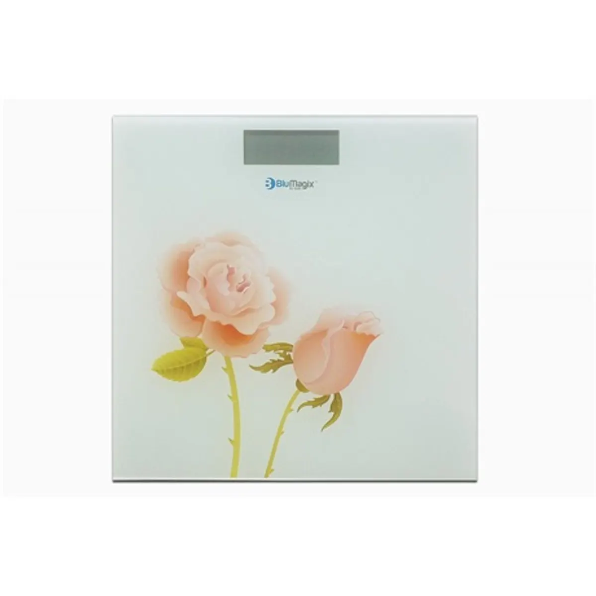 Orion BM-PSC2015 BluMagic rózsa mintás személymérleg 180 kg 100 g 1.0 LCD 6 mm edzett üveg #2