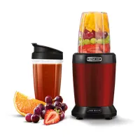 Sencor SNB4301RD Nutri turmix 1000 W 0,8 l 1,0 l Tritan rozsdamentes acél kés titán bevonattal