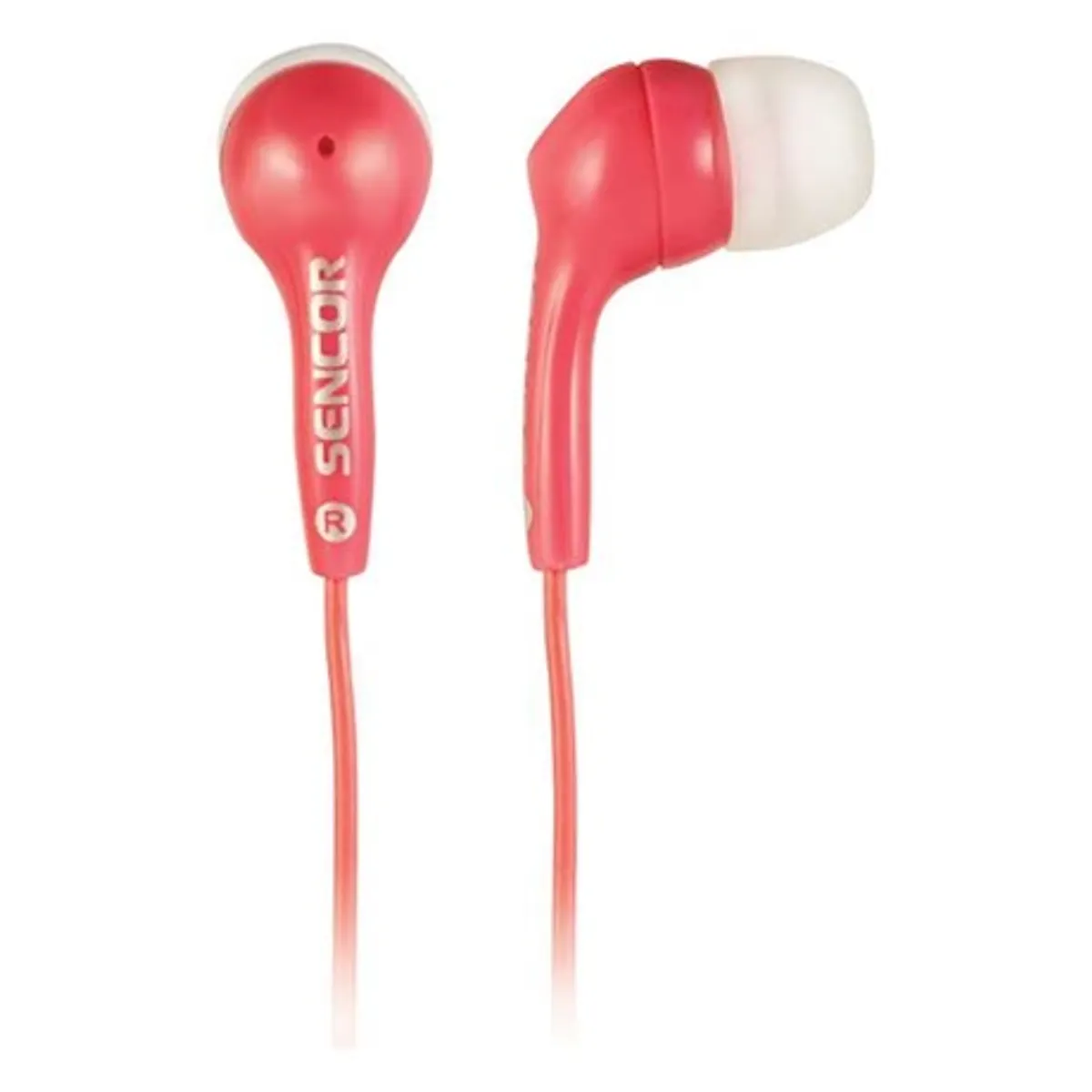 Sencor SEP120PI rózsaszín 10 mm meghajtó impedancia 16 ohm frekvencia 20 Hz-20 kHz érzékenység 95 dB kábelhossz 1,2 m csatlakozó 3,5 mm #1