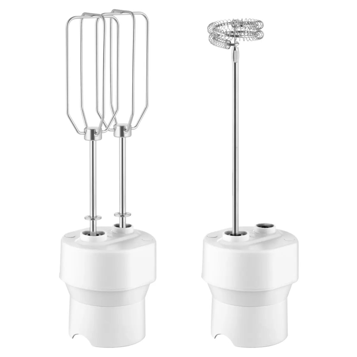 Sencor SHB 6551WH Botmixer 7 in 1 1500 W 20 fokozat 800 ml keverőedény 500 ml edény titánbevonatú rozsdamentes acél pengék #6