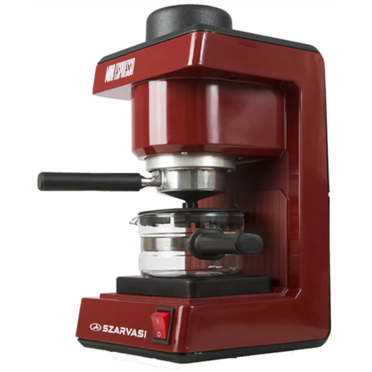Szarvasi SZV612 BORDÓ Kávéfőző presszó 800W 230V 2-6 személyes #1