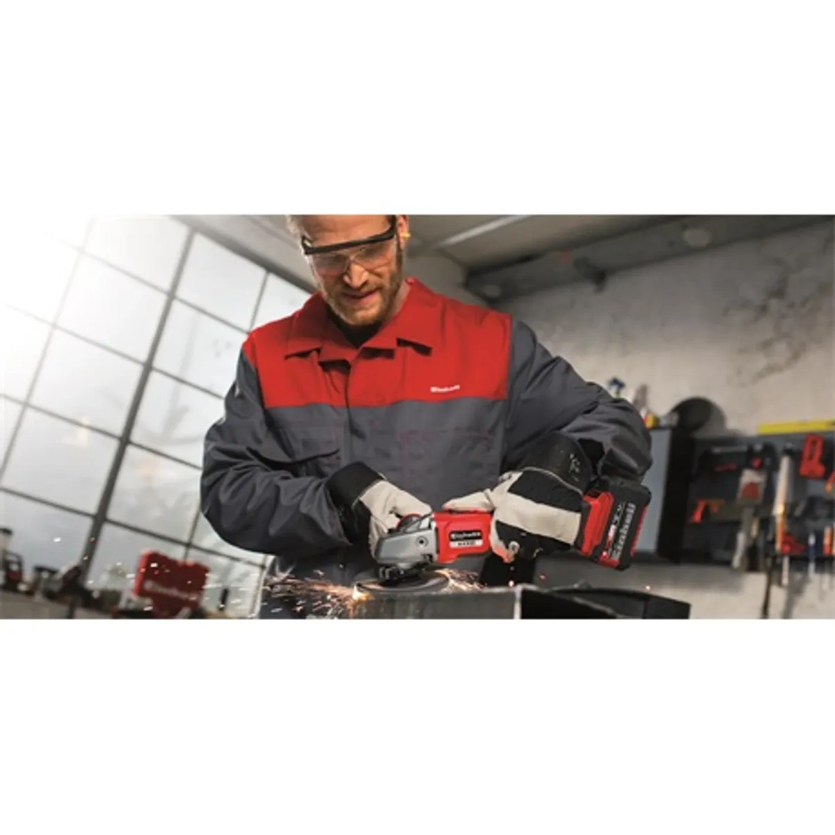 Einhell AXXIO 18/125 Q - SOLO Akkus sarokcsiszoló 125 mm, szénkefe nélküli motor, Quick-Fix, softgrip #4