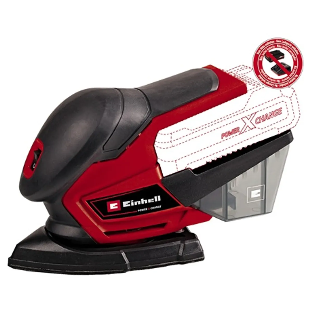 Einhell TE-OS 18-150 LI - SOLO akkumulátoros rezgőcsiszoló power x-change extreme fix 150x150 mm 24000 min-1 #1