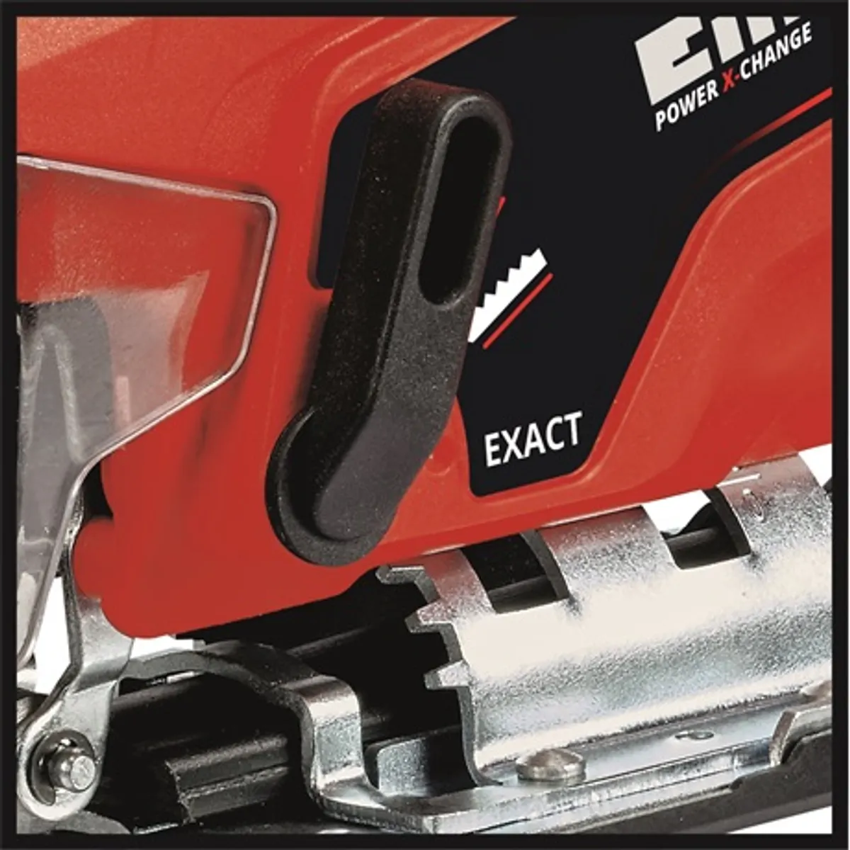 Einhell TC-JS 18 LI 1X2,5 AH Dekopírfűrész Power X-Change 18V Li-Ion porelszívás 70mm fa vágás 45 fok #2