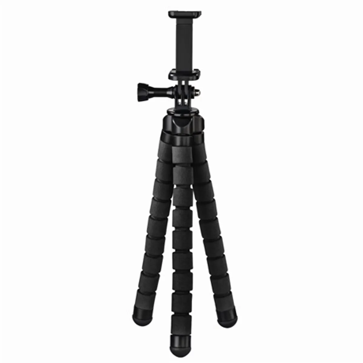 Hama 00004613 Flex GoPro és okostelefon állvány 360 fok hajlítás negyed hüvelykes menet alumínium 26 cm #1