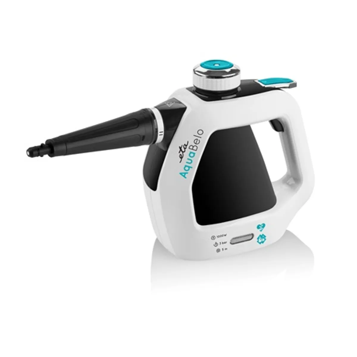 Eta 126490000 Aquabelo kézi gőztisztító 1000 W 3 bar 220 ml tartály 5 m tápkábel #1