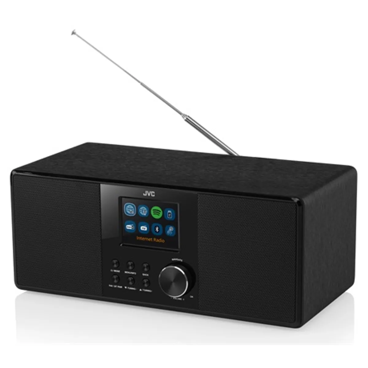 Jvc RAE981B internetrádió 40 előbeállítás DAB FM Spotify Connect Bluetooth WiFi USB MP3 AUX 2x5W #2