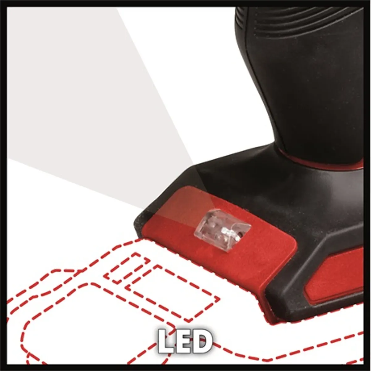 Einhell TE-SG 18-10 LI - SOLO akkus kinyomópisztoly 6 fokozat 2000 N 310 ml LED #5