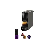 Krups XN110B10 Nespresso Essenza Mini kapszulás eszpresszó 19 bar nyomás 0,6 l víztartály 25 s felmelegedés 9 perc kikapcsolás sötétszürke #2