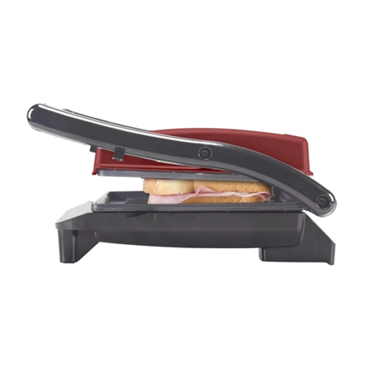 Beper P101TOS002 panini sütő piros 850 W grilllapok tapadásmentes bevonattal működési lámpával csúszásmentes lábak méretei 29,4x10,40x25 cm #6