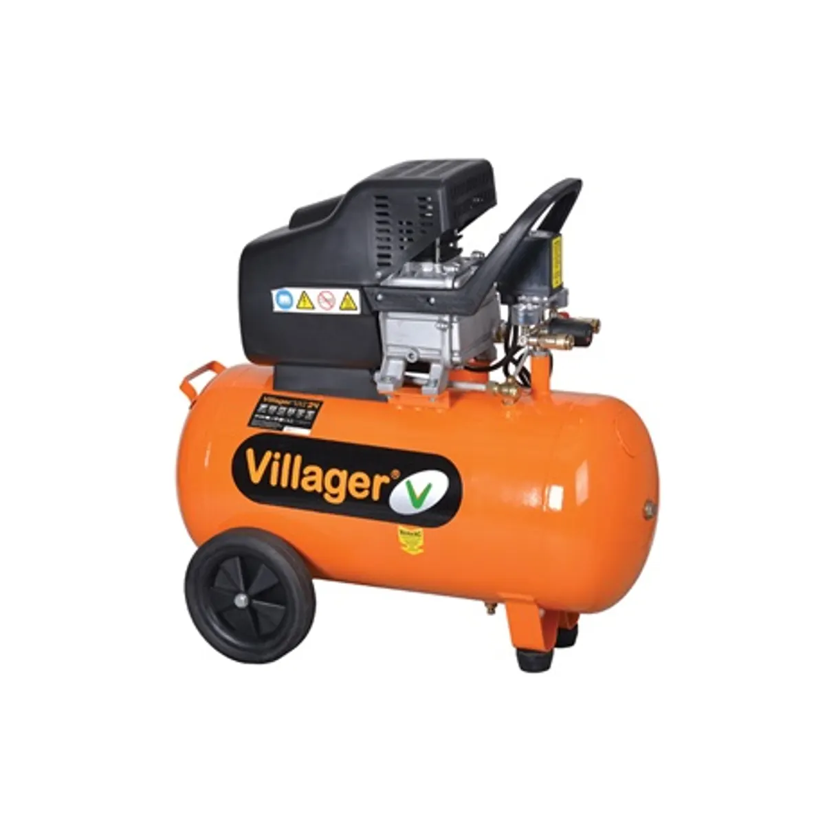 Villager VAT 24 L PRIME kompreszor 24 L 1500 W 8 bar 180 lmin 2 kimenet #1