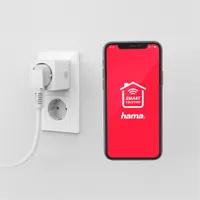 Hama 00176575 okos wifi mini konnektor fogyasztásmérővel 3680 w 2,4 ghz ip20 fehér #4