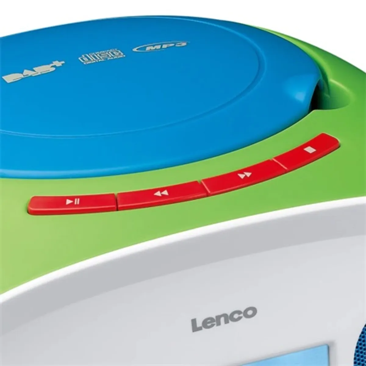 Lenco SCD-70 hordozható cd-s rádiómagnó dab rádióval usb lejátszás mp3 wma támogatás lcd kijelző 2 hangszóró 2 w rms #5
