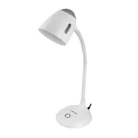Esperanza ELD110K Electra fehér-fekete asztali lámpa E27 foglalat állítható kar 12W LED #1