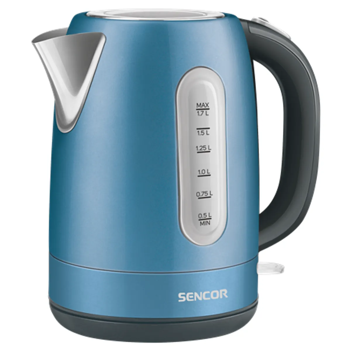 Sencor SWK1772BL vízforraló 1,7 l 360 STRIX középcsatlakozó automatikus kikapcsolás túlmelegedés védelem rozsdamentes acél #1