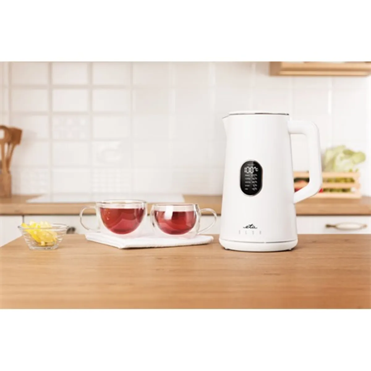Eta 559790010 Elsa vízforraló duplafalú 1,5 l 1800 W 40-100 °C LED kijelző Keep Warm automatikus kikapcsolás #10