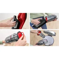 Bosch BBH3ZOO28 Flexxo Gen2 ProAnimal 2in1 vezeték nélküli 28Vmax Li-Ion 55 perc LED fénnyel tartozéktároló 0,4 l portartály #10