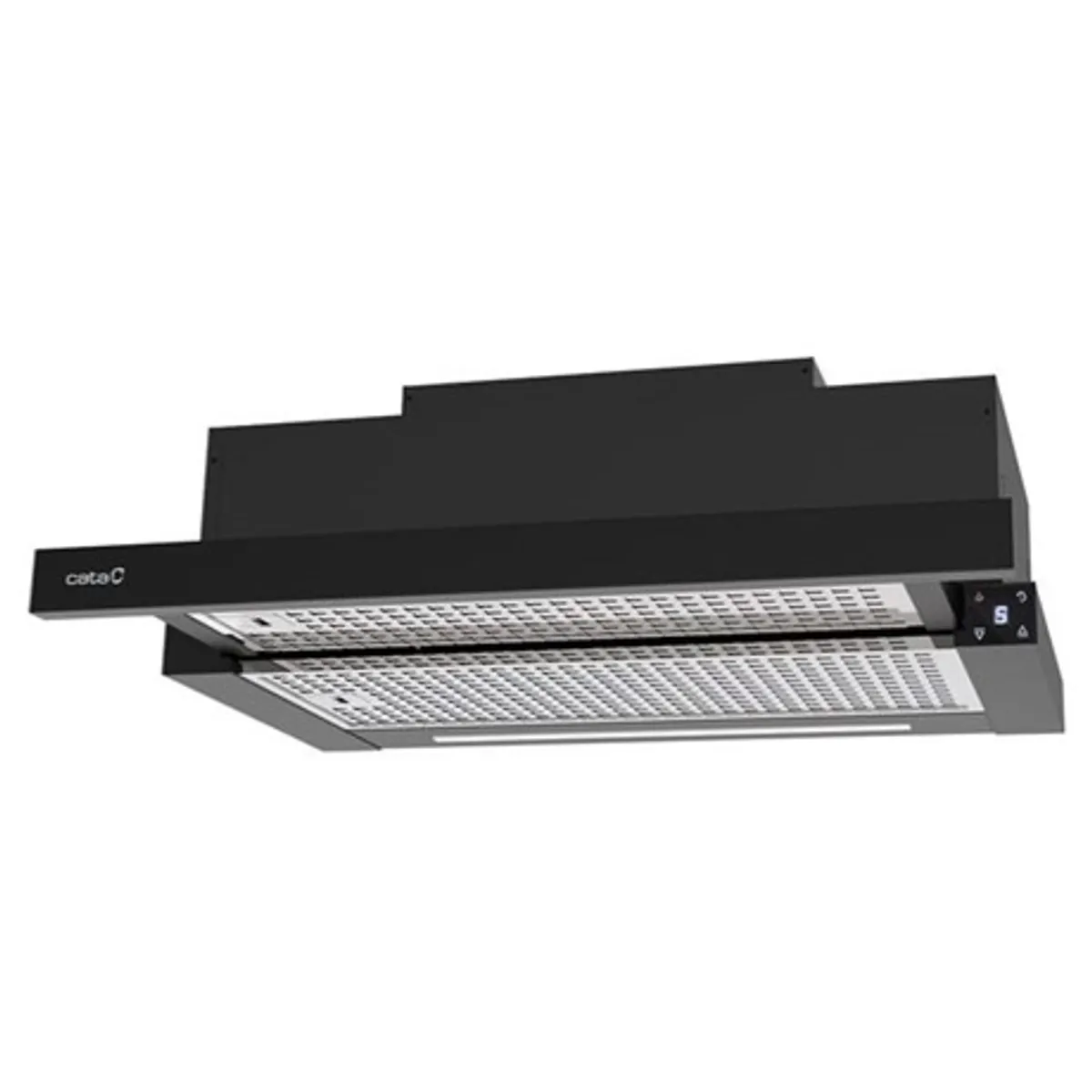 Cata TFH-6630 BK Páraelszívó 60 cm brushless érintő LED világítás légszállítás 1000-408 m3h turbó 585 zaj 47-70 dB csőcsatlakozás 150 mm #1