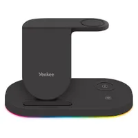 Yenkee YAC 5310 Töltőállomás állványos Qi vezeték nélküli 15W USB-C