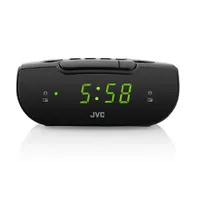 Jvc RAE111B Rádiós ébresztőóra, FM és AM tuner, 10 memóriahely, két ébresztési mód, Sleep, Snooze, LED kijelző 16 mm, hálózati 230 V, 2 db AAA tartalék elem #4