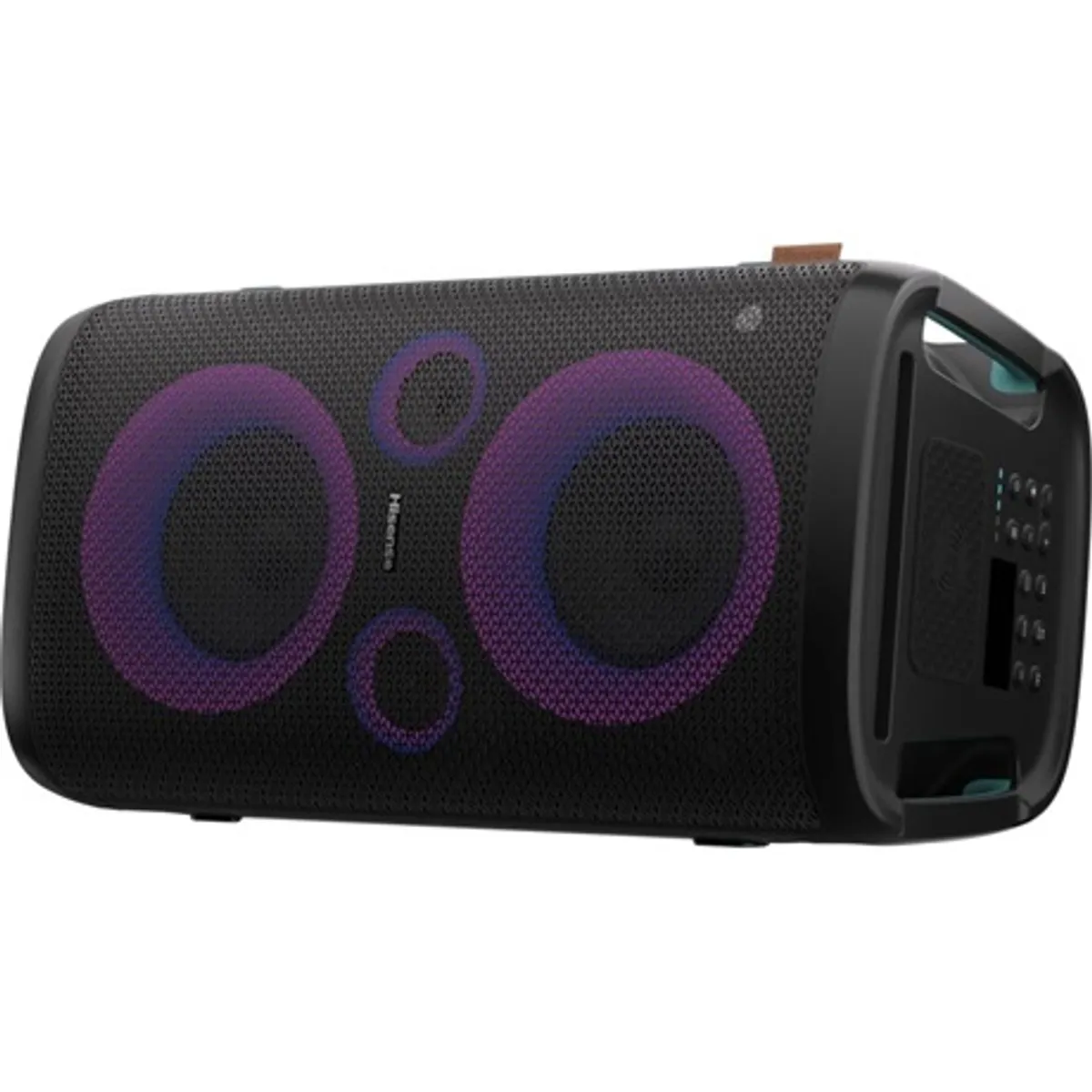 Hisense PARTY ROCKER ONE hordozható party hangfal 300 W 15 óra üzemidő karaoke mód ipx4 bluetooth 5.0 usb 2.0 vezeték nélküli töltés #2