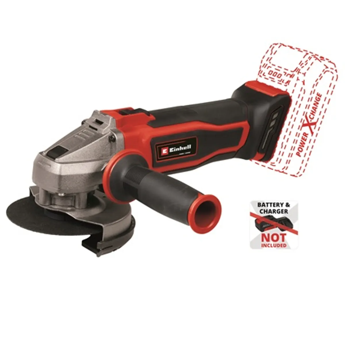 Einhell TE-AG 18/115 Q Li-Solo akkus sarokcsiszoló 115 mm 8500 min-1 Power X-Change Quick-Fix lágyindítás #1