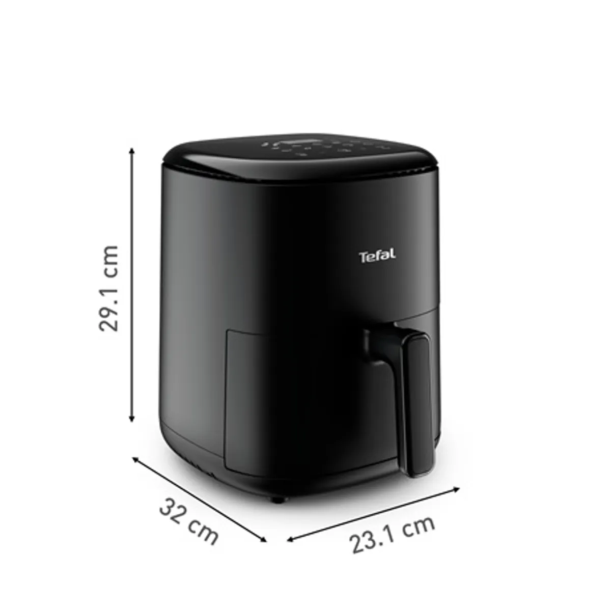 Tefal EY145810 Easy Fry Compact forrólevegős sütő 3 L fekete #3