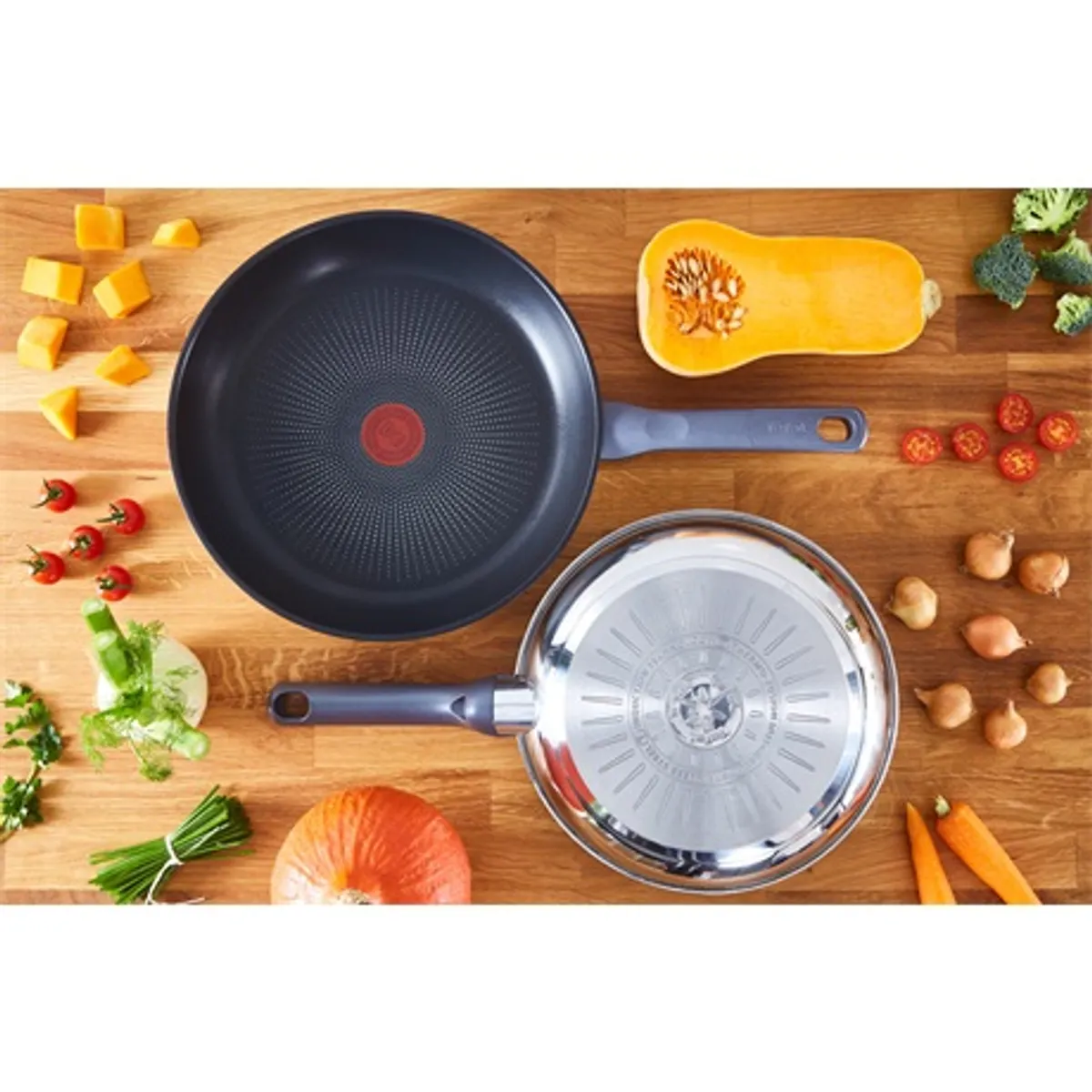 Tefal G7300755 Daily Cook Serpenyő 30 cm Titanium belső bevonat Thermo-Spot indukciós tűzhelyen használható 175C-ig sütőben mosható #5