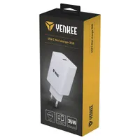 Yenkee YAC 2135 USB-C töltő PD 35W QC 2.0 és QC 3.0 5-20V 3A #3