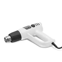 Fahrenheit 28401 hőlégfúvó 50-450°C és 90-600°C, 0-250 és 500 lpm, 4 fúvóka, 220-240 V, 800 és 2000 W, 2 lépcsős RPM, kábel hossza kb. 170 cm
