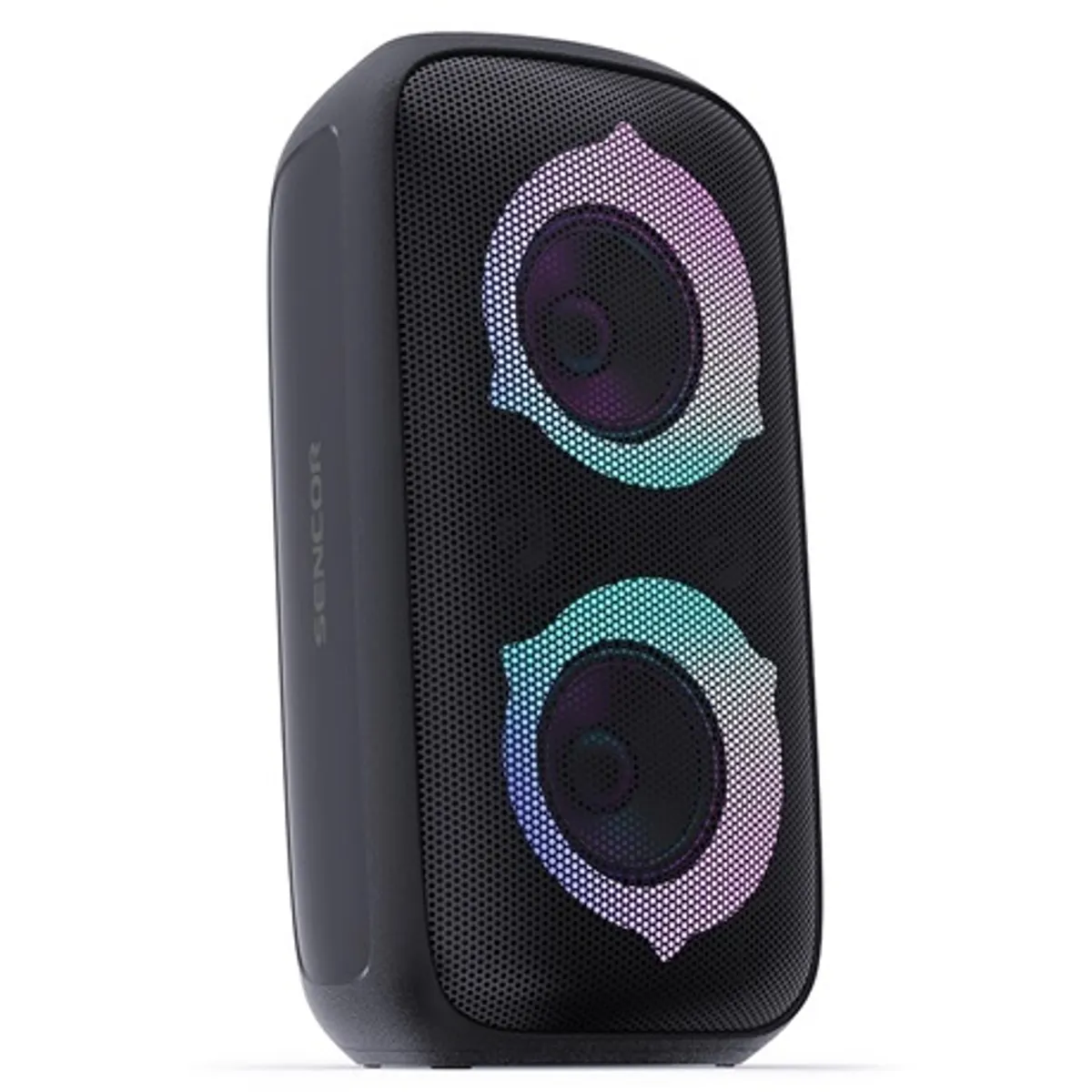 Sencor SSS 3500 Parti hangfal 80 W IPX4 vízálló TWS Bluetooth 5.0 9000 mAh 18 óra USB lejátszás TF kártya bemenet Aux #1