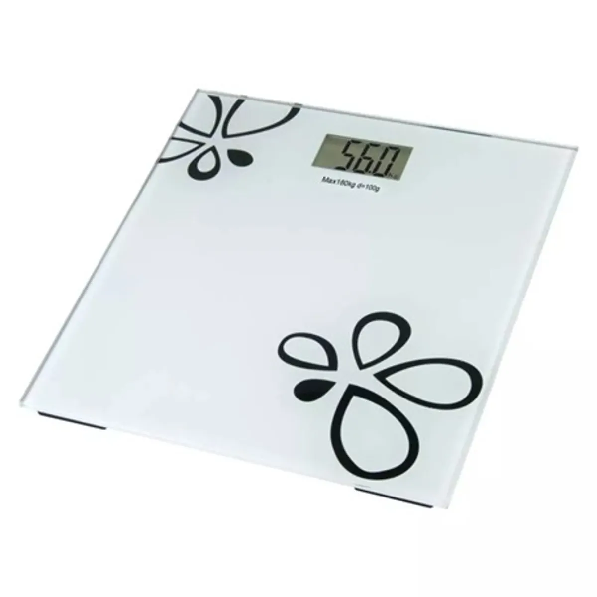 Emos EV105 EV105 mérleg 180 kg 100 g LCD edzett üveg 3V CR2032 automatikus kikapcsolás 10 s kg, lb, st 20x300x300mm #2
