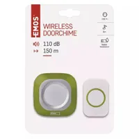 Emos P5733G vezeték nélküli csengő 230 V AC, 433 MHz, 150 m, 110 dB, 36 dallam, IP44, automatikus párosítás #7