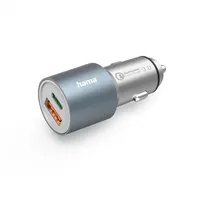 Hama 00201639 FIC E3 autós töltő USB dupla 38W PD QC 3.0 #1