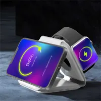 Bewello BW2063 vezeték nélküli töltőállomás 3 az 1-ben Apple Watch iPhone AirPods kompatibilis #3